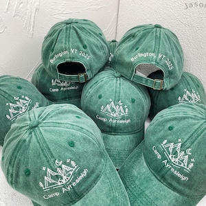 Embroidered Camp Bachelorette Hat | Personalized Bachelorette Party Hats | Bridal Party Gifts | Bridal Shower Gift | Bridesmaid Gifts