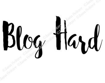 Blog Hard-Inspired Art | SVG for Cricut and Silhouette