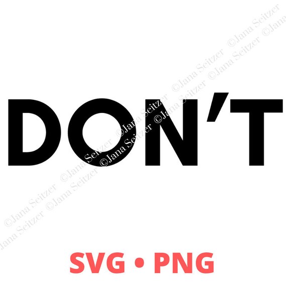 Download Don T Svg File Schitt S Creek David Rose Cricut Etsy