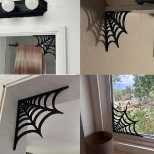 Goth Heminredning Spindelnät Dörrhörn - Specialtillverkad!