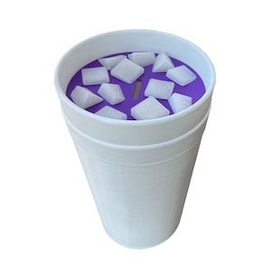double cup lean piggy bank coin