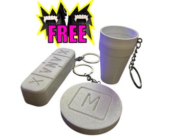 小物 Lean Bottle Stash Keychain Lean Bottle ( Stash ) Keychains - Etsy