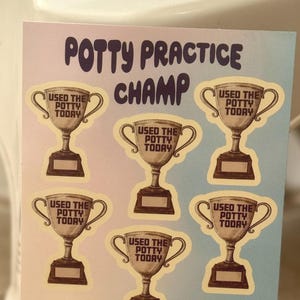 Use the Potty Today-aanmoedigingsstickers – visuele routine voor ND-kinderen, zacht ouderschap zindelijkheidsondersteuning, stickervel zindelijkheidstraining