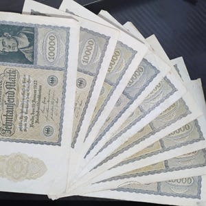 ドイツ　10000マルク紙幣　1922年　20枚 ドイツ 10000マルク紙幣 1922年 20枚 公式総合通販サイト