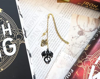 Fourth Wing Bookmark: Dragon Bookish Accessories