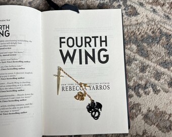 Fourth Wing Bookmark: Bookish Merch