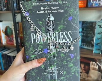 Powerless Charm Necklace: Bookish Merch, Lauren Roberts