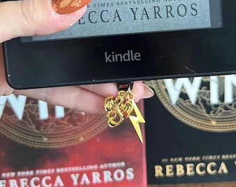 Anpassad boklig Kindle-dammpluggberlock: DIY-tillbehör