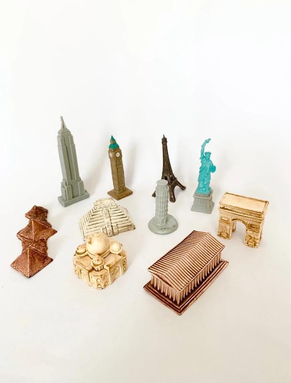 Famous Monuments Figurines - Greatest Monuments Learning Activity