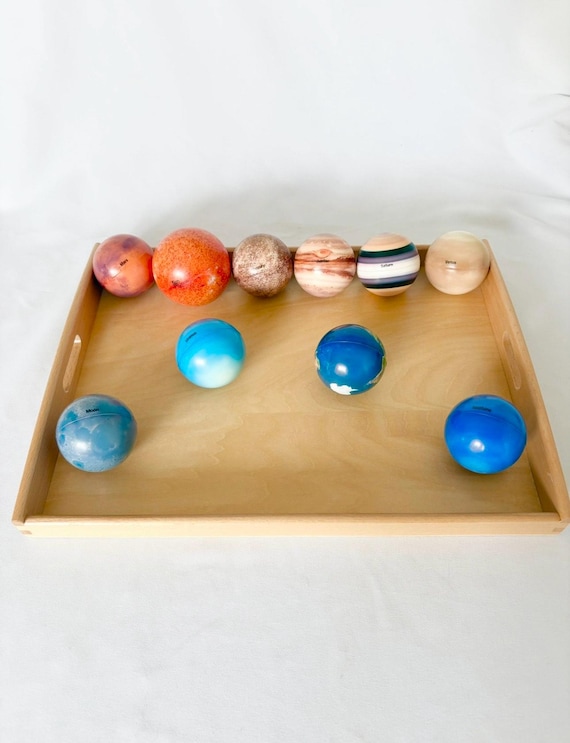 Montessori Solar System | Foam Planet Balls for Kids | Sensory STEM Space Learning Toy