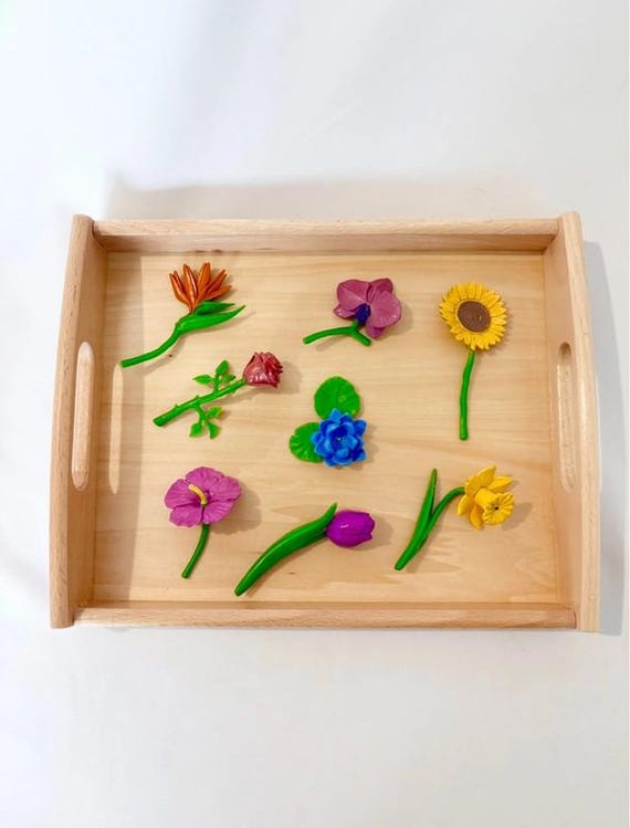 Flower Figurines - Montessori