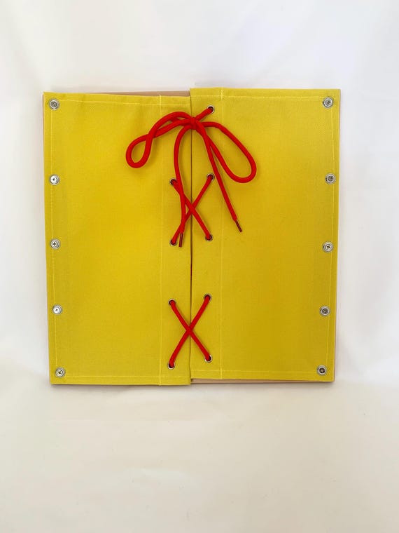 Montessori Materials - Dressing Frame - Fine Motor Activity - Learning to Dress