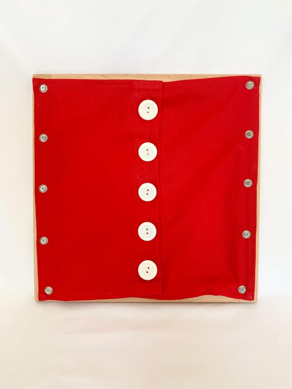 Montessori Materials - Dressing Frames - Fine Motor Activity - Learning to Dress