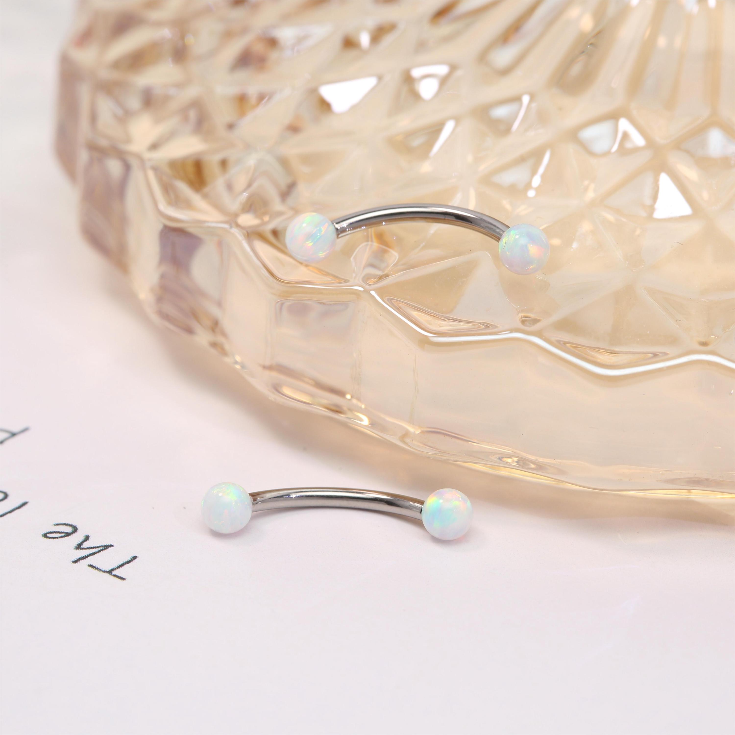 Eyebrow Piercing Jewelry Titanium COCHARM Cute G23 Titanium Rook