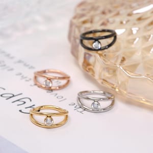 16G Nose Ring Septum Piercing CZ Hinged Clicker Hoop Nostril Hoop Cartilage Daith Piercing Conch Rook Helix Piercing Jewelry Nose Jewelry