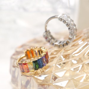 Acier chirurgical 16G arc-en-ciel CZ segment articulé sans couture Septum Clicker Ring Conque Piercing Bijoux Cartilage Nez Anneau Helix Piercing Bijoux