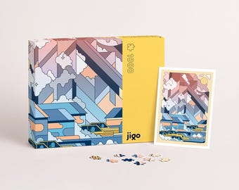 Casse-tête LSNR Art – Montréal urbain, 500/1000 pièces