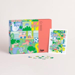 Unique Art Puzzle of Aysha Tengiz – 1000 or 500 Pieces – Jigsaw for Adults – Gift for Art Lovers Friends Family Christmas or Birthday