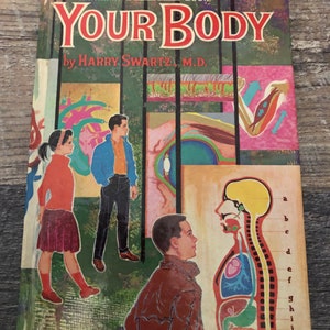 Vintage hardcover book your body by Harry Swartz MD. 60 pages. Fair condition.