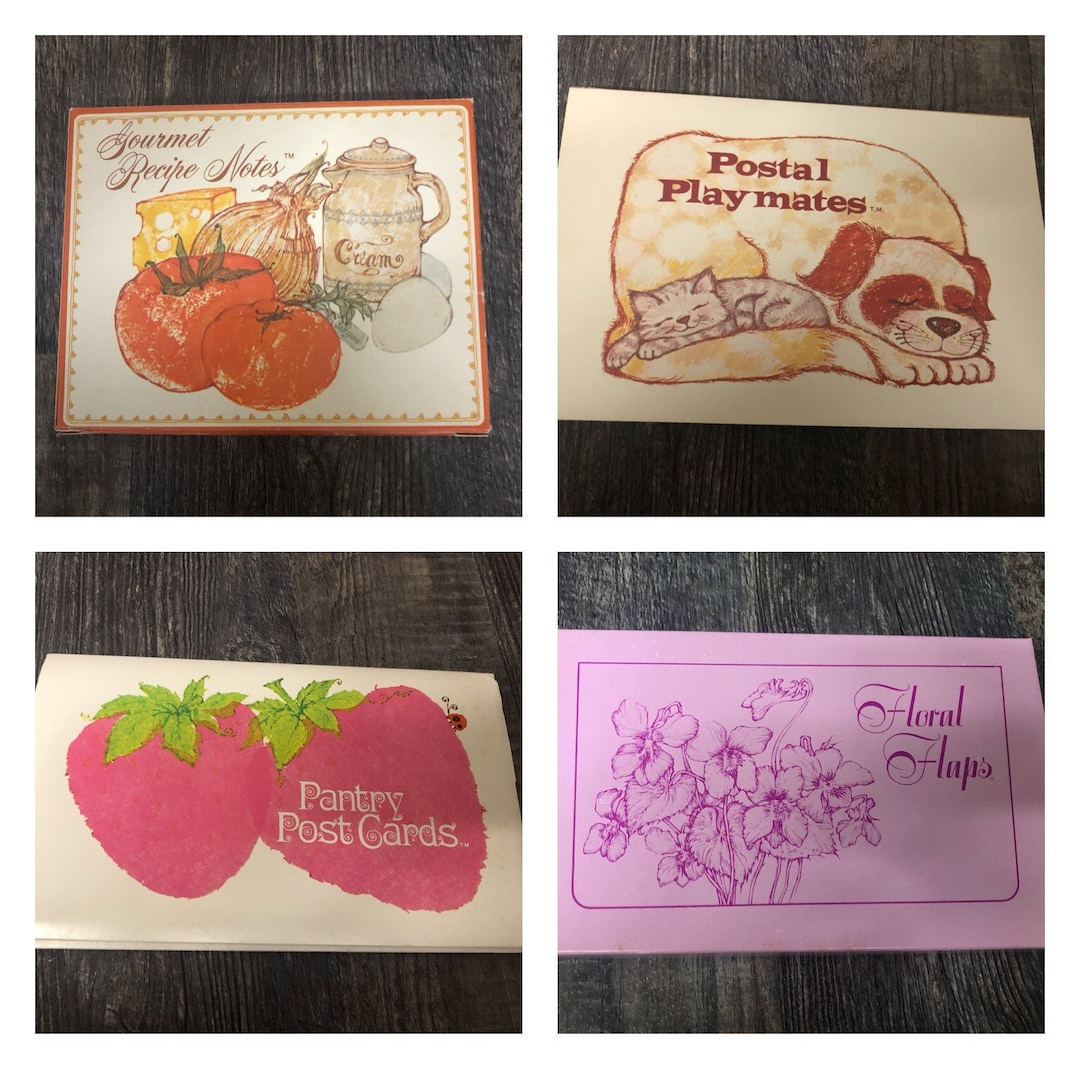 Vintage Current Brand Note Card Sets Preowned Unused Folder Sets. YOU ...