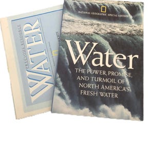 Revista National Geographic. Edición especial sobre el agua. 1993. Con mapa especial.
