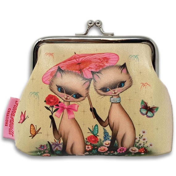 Retro-a-go-go Coin Purse! Sugarland. Fiona Hewitt Art Work