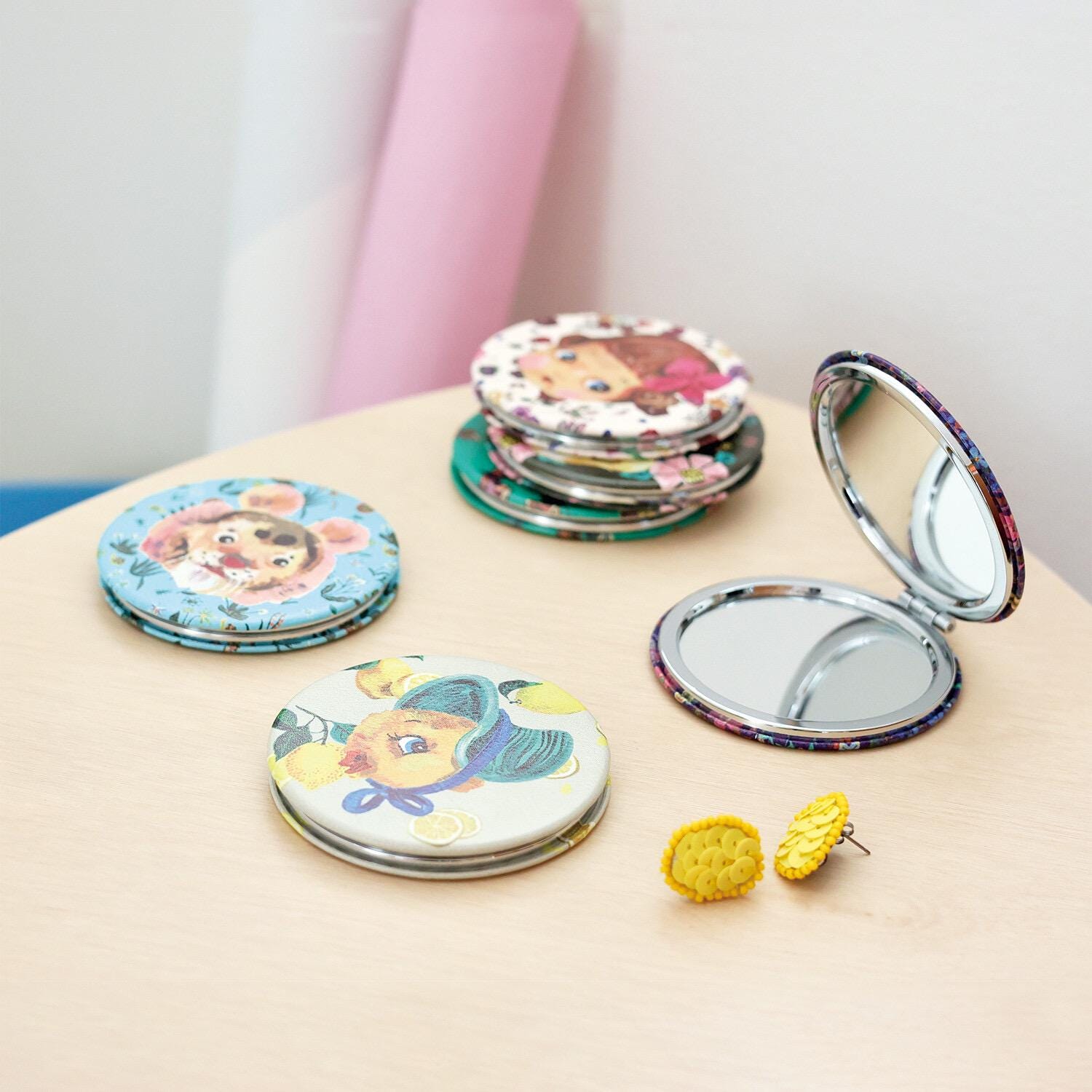 Nathalie Lete! Multi Case Cosmetic Mirror. Animals, Kitty, Cats