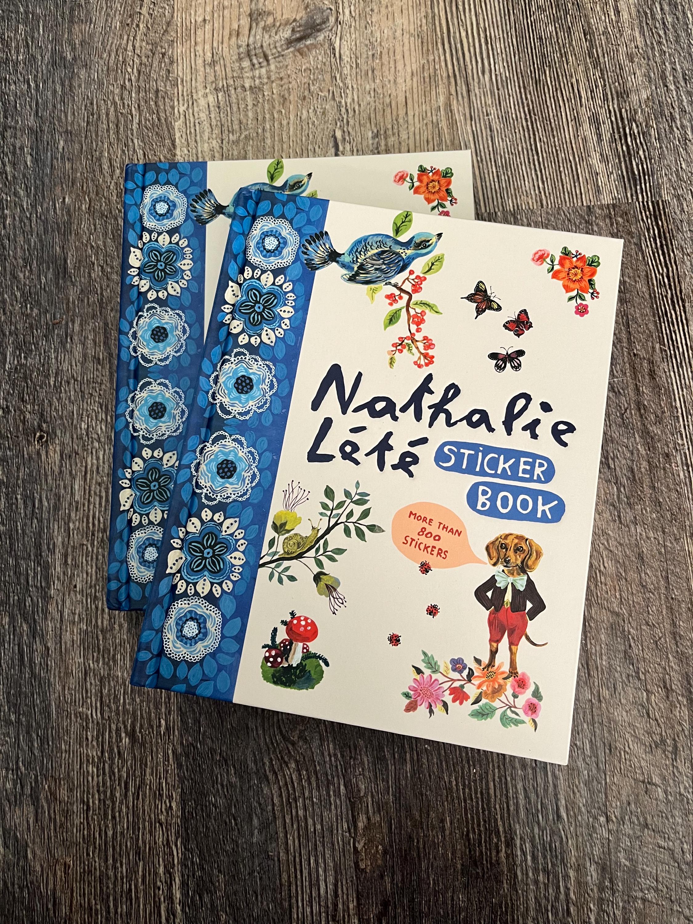 IN STOCK Nathalie Lete. Brand New Release! Hardcover Sticker Book