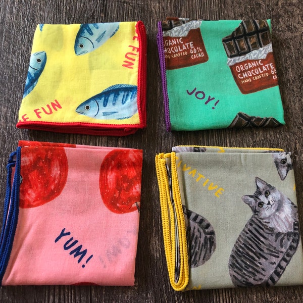 Japanese Handkerchief Towel Etsy