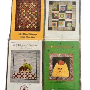 Carolee Pollock, Hissyfitz, Happy Stash. Mönster, quilts, väggbonader från olika märken! DU VÄLJER!