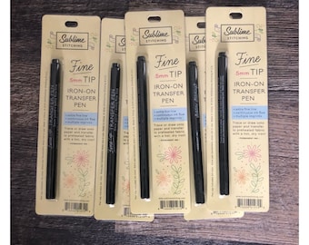 Frixion Heat Erasable Pen, Fabric Use Heat Erasable Pen, Hand Embroidery  Pattern Transfer Pen 