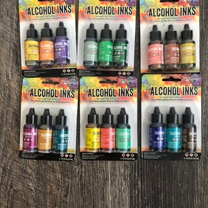 Alcohol Inks- Ranger - Tim Holtz - 3 packs***You Choose.