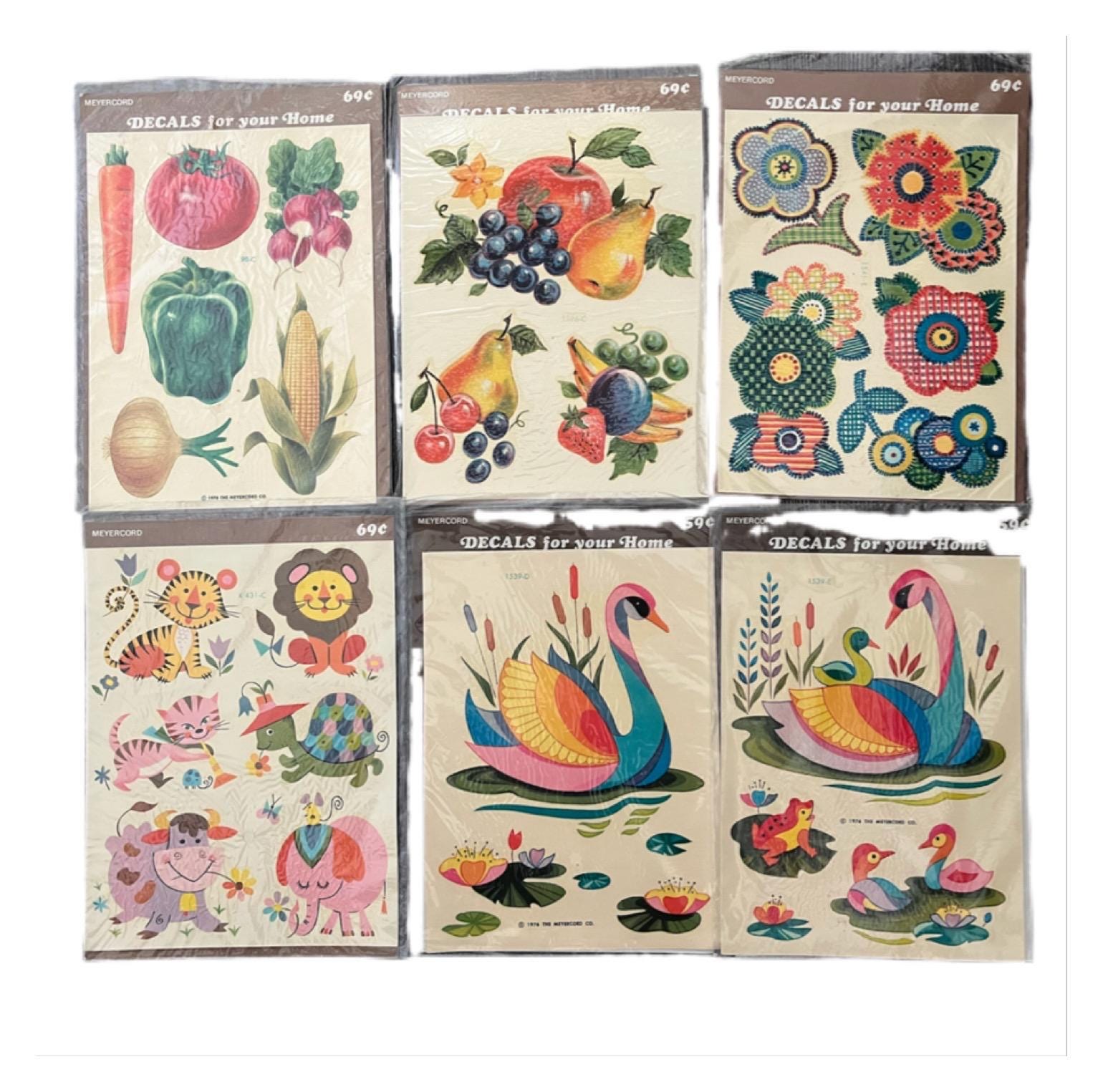 Vintage Meyercord Nursery Decal - Etsy