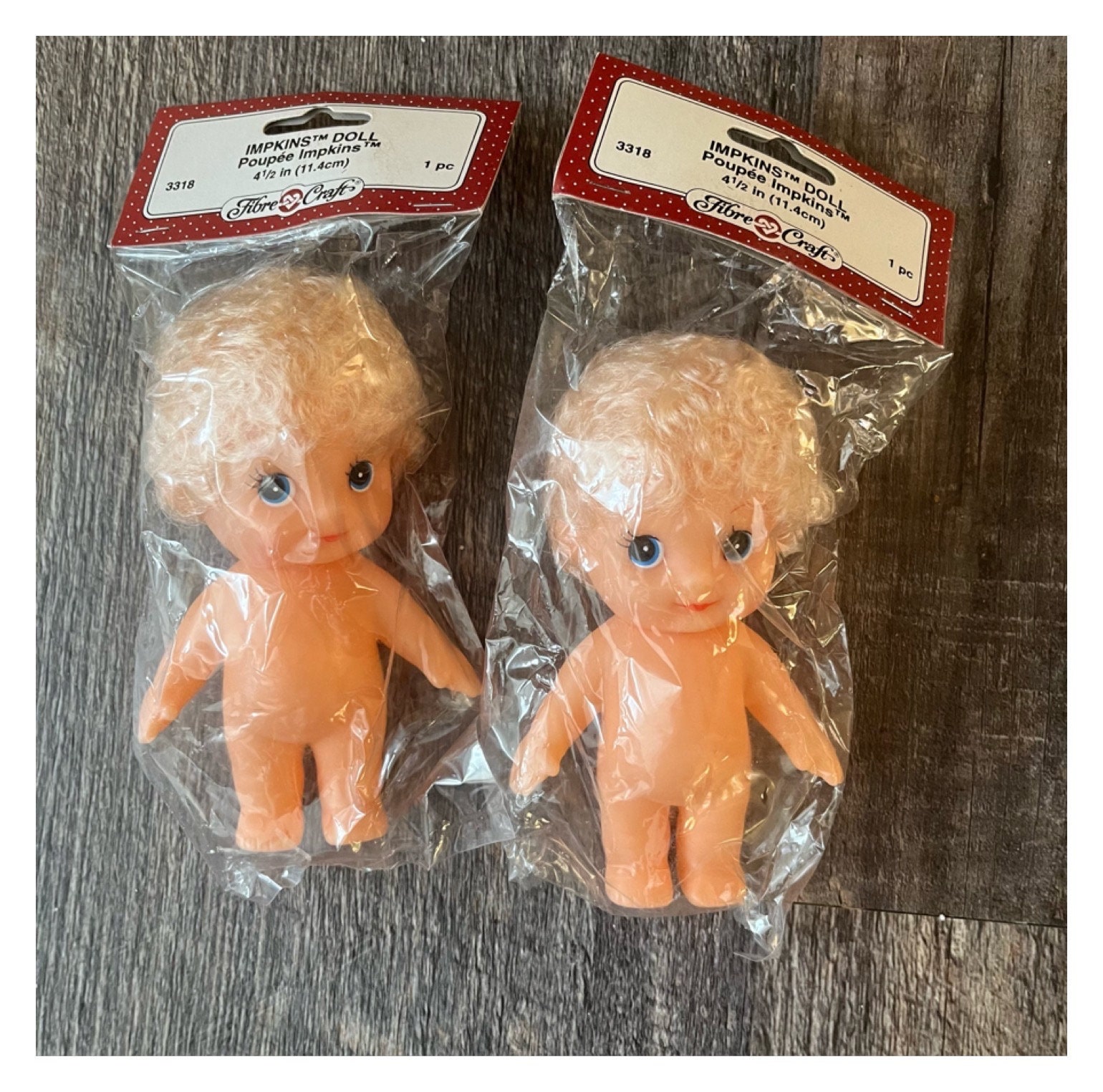 入荷now 口コミ Vintage Fibre Standing Style. Impkins Poupee Doll Craft 自転車本体