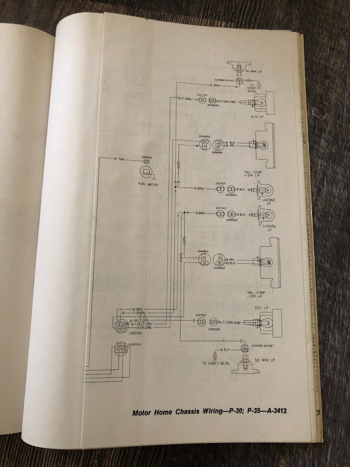 1975 Chevrolet Truck Wiring Diagrams Supplement Service Manual Etsy