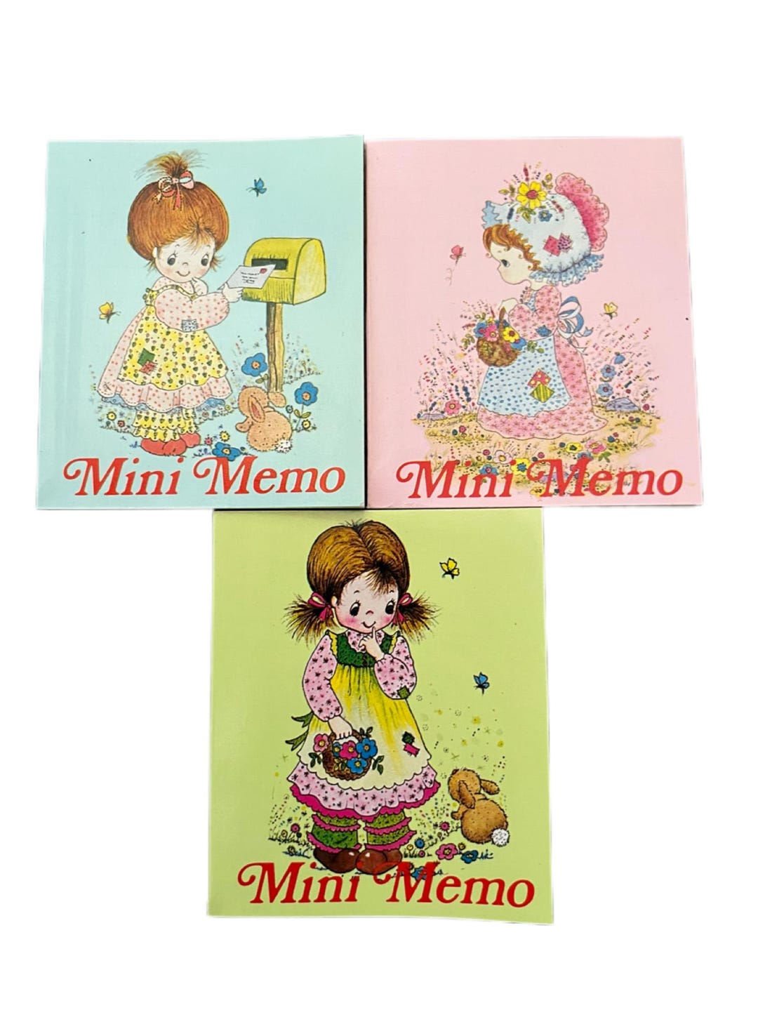 Vintage Lot of 3 Gold Tiger Brand Vintage 1980's Mini Memo Notebooks ...