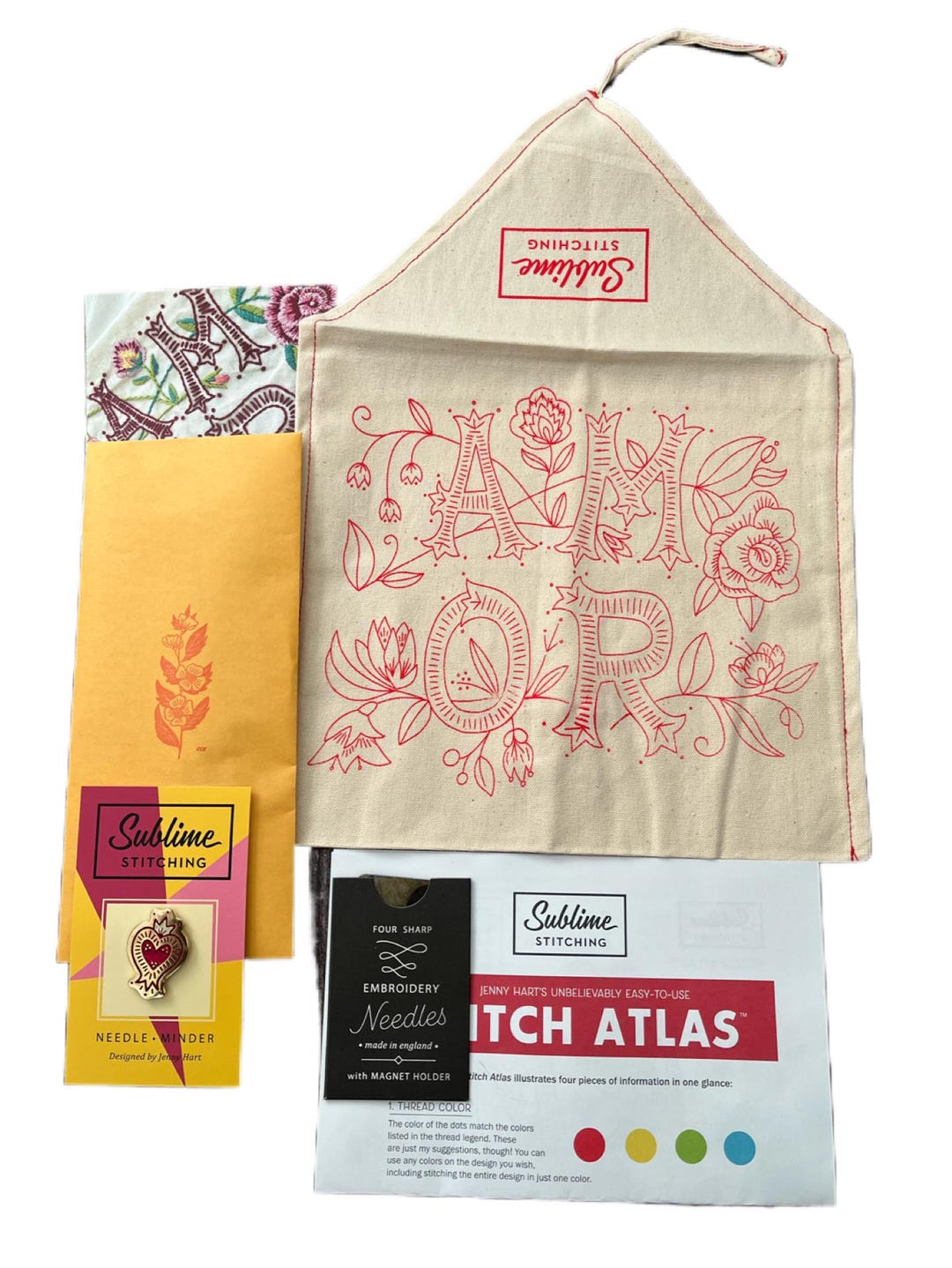 Broder R For Project Le dernier*** Sac à broder Sublime Stitching AMOR Project. Kit de ...