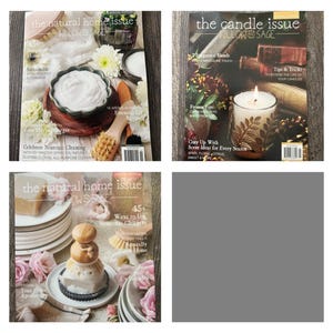 WILLOW and Sage Home Made Bath & Body issue or home issue Stampington and Co Magazine. 2023-2024 YOU CHOOSE
