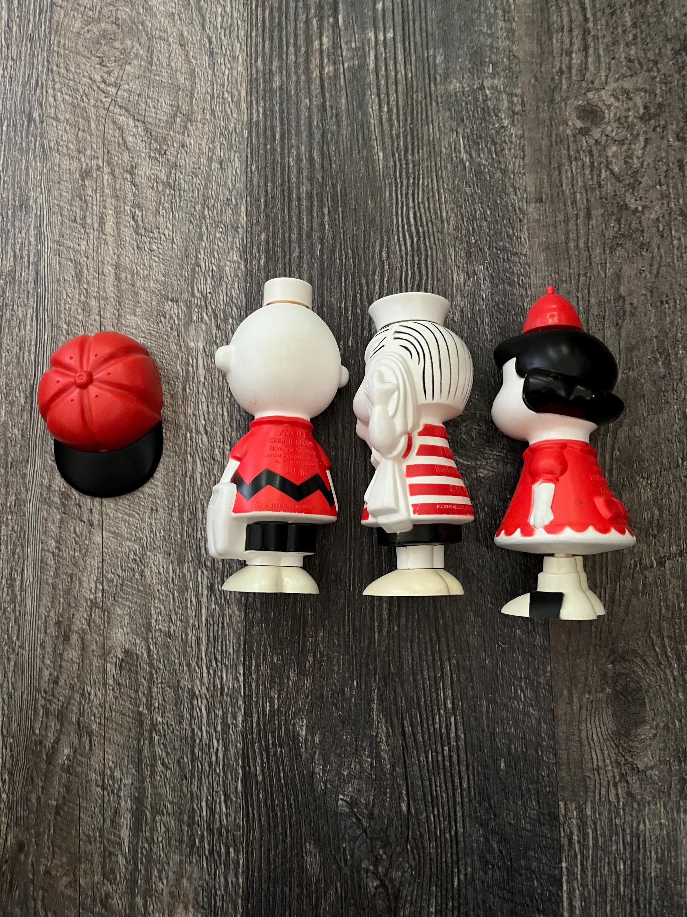 Vintage Peanuts Avon Shampoo & Bubblebath Soaps! Charlie Brown