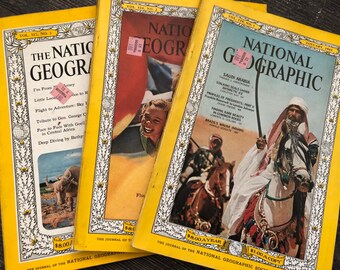 1976-1981 National Geographic Magazines. Good Condition. YOU