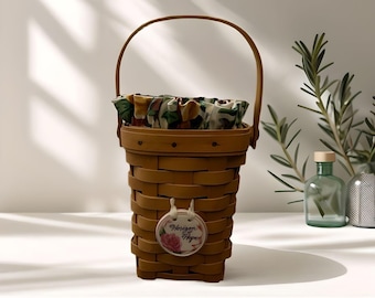 Cesta vintage Longaberger de la serie de tulipanes de mayo de 1995 o cesta "Horizonte de Esperanza" de 1998. ¡Usted elige!