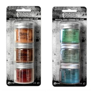Ranger-inkt Tim Holtz-set Distress-reliëfglazuur. 3 pakken! JIJ KIES!