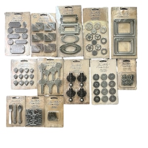 METAL Idea-ology - Tim Holtz - METAL Embellishments. You choose!