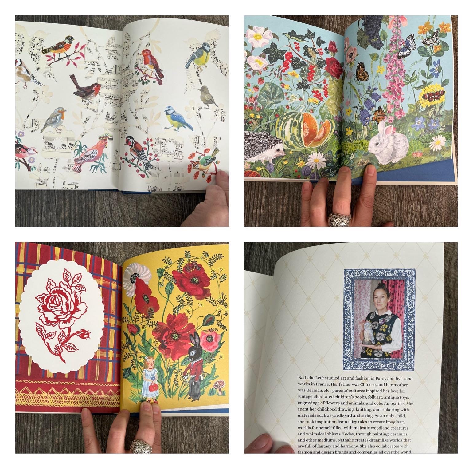 IN STOCK Nathalie Lete. Brand New Release! Hardcover Sticker Book