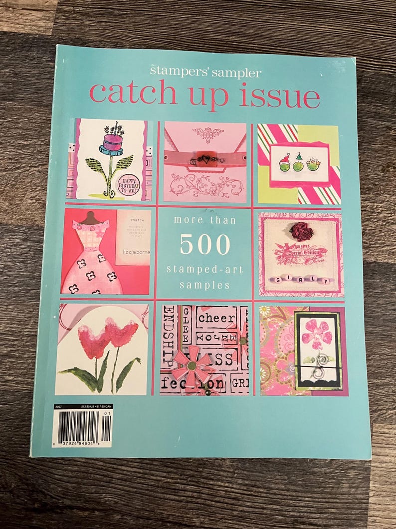 BACK ISSUES Stampington & Co Magazine. Stampers’ Sampler! *pre Owned ...