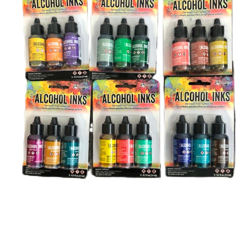 Alcohol Inks - Etsy