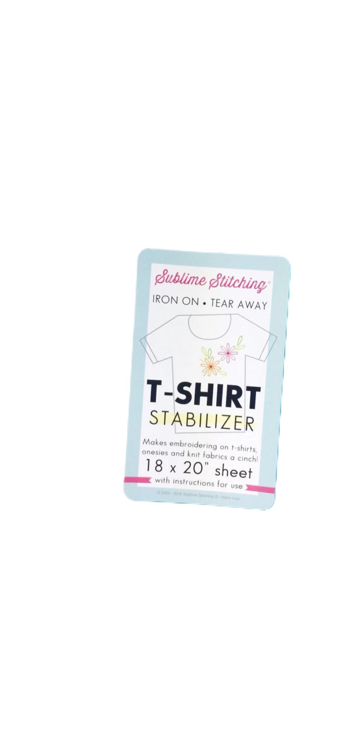 Sublime Stitching. T Shirt Stabilizer. 18”x20” Sheet. - Etsy