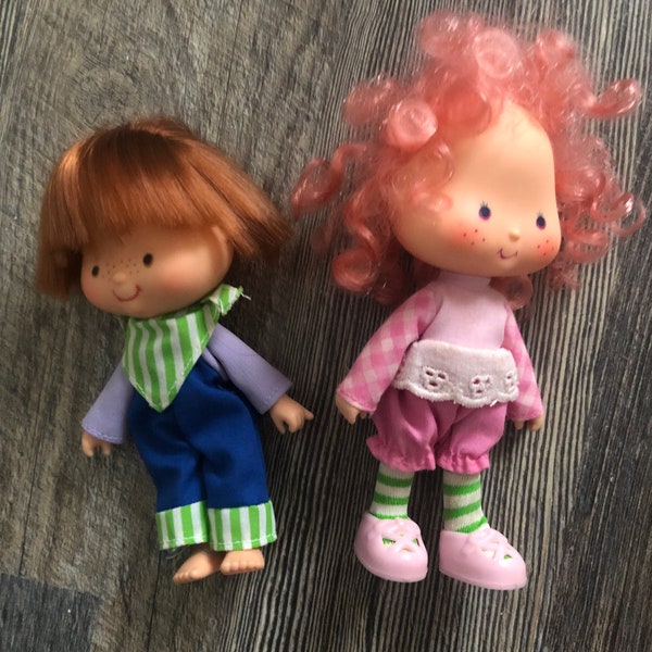 Vintage Strawberry Shortcake dolls. Each different. 1980s. Pre owned. Good Condition. You Choose!