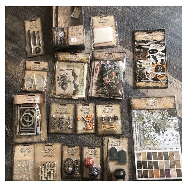 HALLOWEEN 2023~ Tim Holtz - Idea-ology series 2022-2023!  YOU CHOOSE!