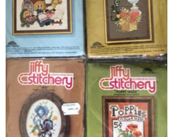 Jiffy Stitchery Nieuwe oude voorraad. Ongeopend. Goede gebruikte staat. JIJ KIES!
